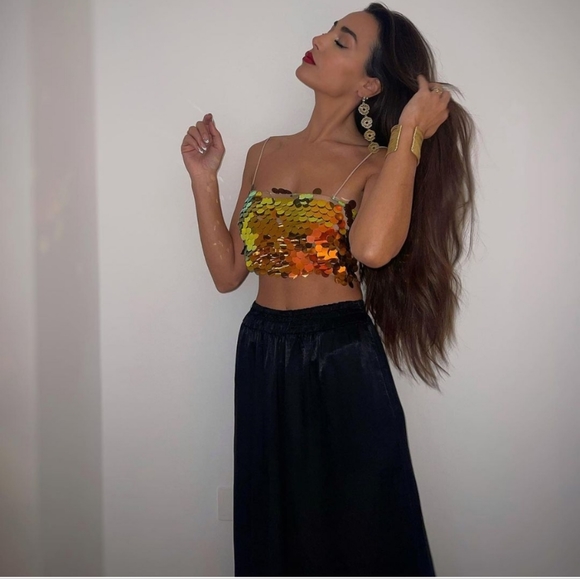 Zara 2pcs sequin skirt + Top set - Picture 14 of 16